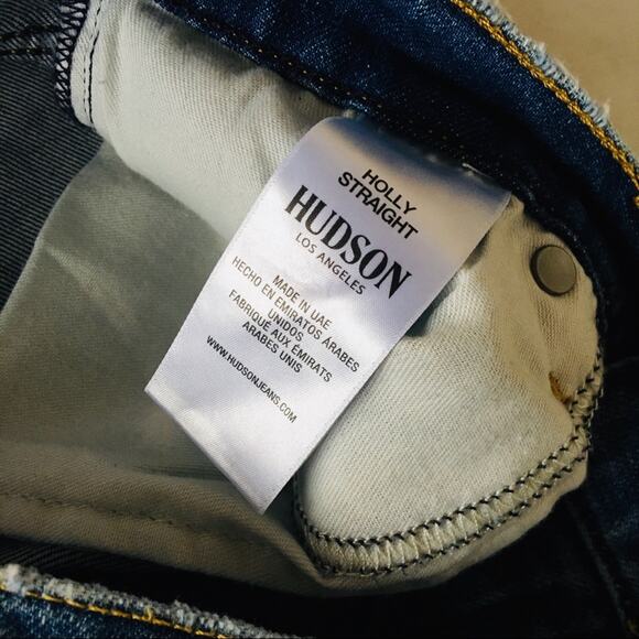 Hudson | Holly Highrise Crop Straight Jeans NWT 29 - Picture 7 of 10